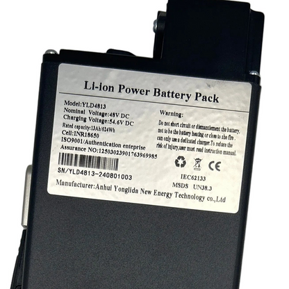 48V 13Ah Battery; Genuine Trail