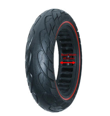 Green Line 10x2.5 eScooter Tire - Solid w/ Red Stripe - view 2