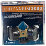 Binks Millennium 3000 Respirator Mask Large 40-143