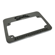 Chrome License Plate Holder; Stella