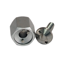 Blue Line Hex Flange Bolt M6x25, 4 Pack