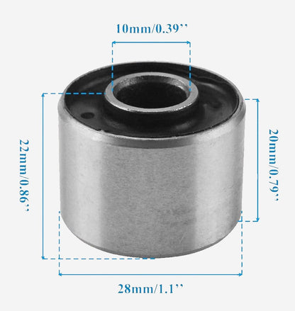 Engine Hanger Bushing; GY6 - view 2