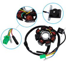 Universal Parts GY6 8 Coil Stator - AC - view 2