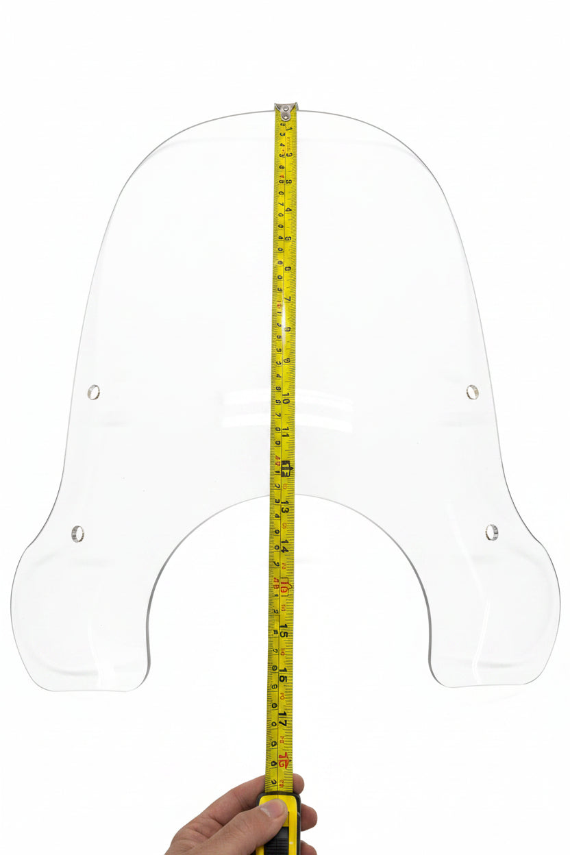 Prima Windshield (Mid-height, Clear); Vespa LX, GT - view 5