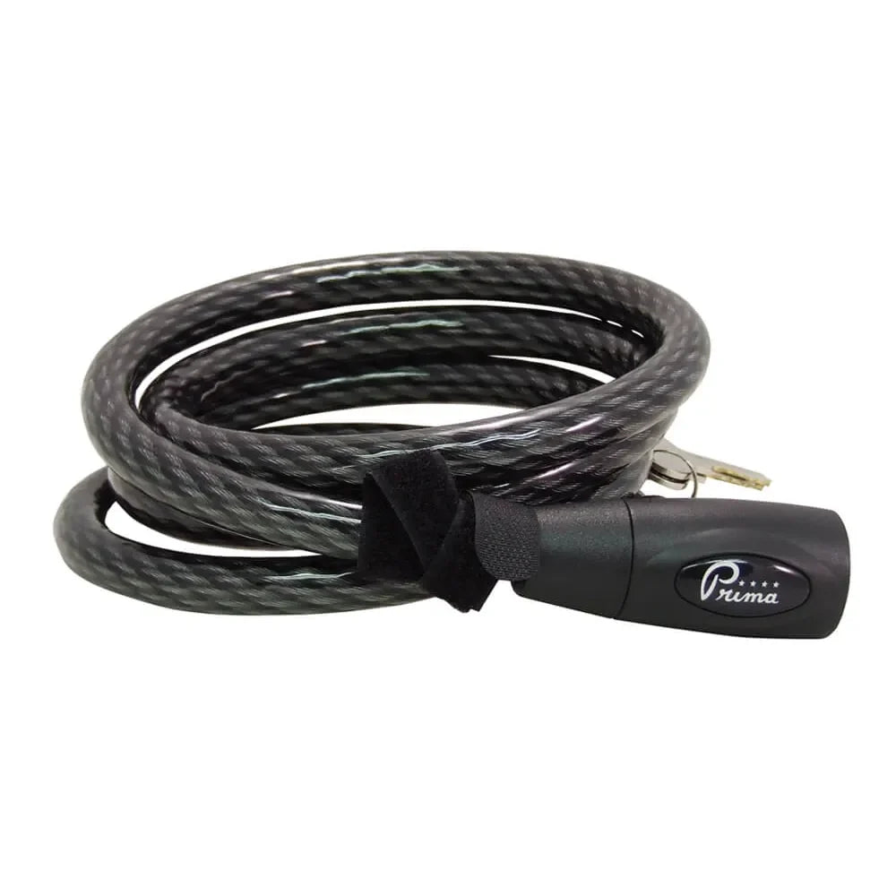 Prima Cable Lock (6' x 15 mm); Universal – Classic Scooters USA