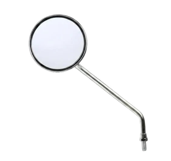 Genuine Buddy Left Hand Mirror: Chrome OEM Replacement - view 2