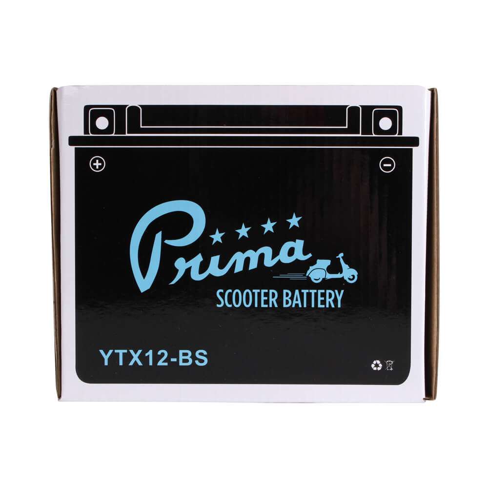 Prima Battery (12V TX12-BS, Acid Type); Vespa ET4, GT, LX150 - view 3