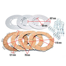 Malossi, 4 Plate Clutch Kit; VSX, Rally, P200 - view 2