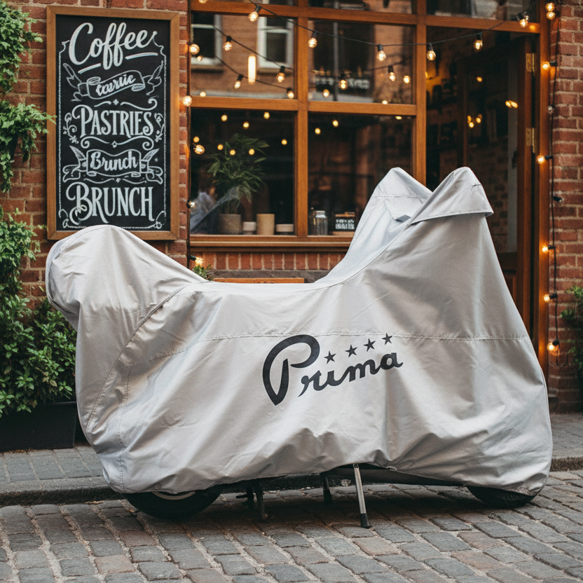 Prima Scooter Cover; Medium - Vespa, Stella, Lance, SYM - view 3