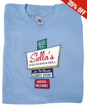 T-Shirt (Stella Motel Sign, Light Blue)